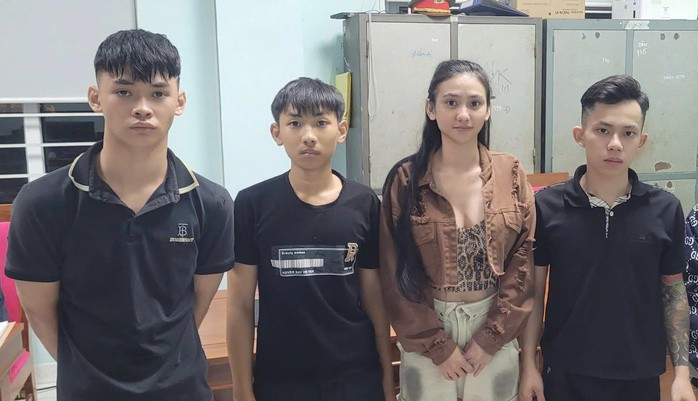 Phạm Thị Ngọc Trang cùng các đối tượng côn đồ