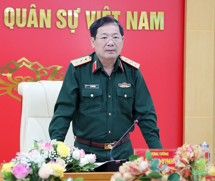 Thượng tướng Lê Huy Vịnh, Thứ trưởng Bộ Quốc phòng. Ảnh: QĐND