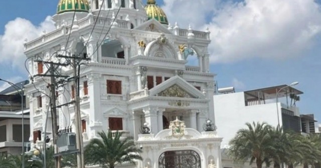 Dân mạng vây kín dinh thự 500 tỉ của Ngân Colla...