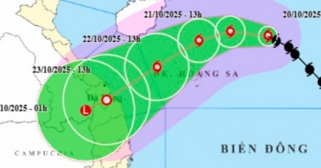 Bão số 12 Fengshen gây mưa lớn kéo dài, có nơi ...