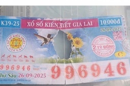 Tin tức trong ngày - Vé số trúng 2 tỉ bị rách: Công ty XSKT Gia Lai trả lời chính thức