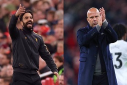 MU hạ Liverpool: Amorim bất đồng quan điểm với Maguire, Slot lo lắng vì thua 4 trận liên tiếp