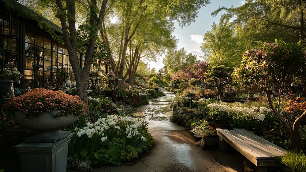 Vườn Bách Hoa trên hòn đảo The Moon