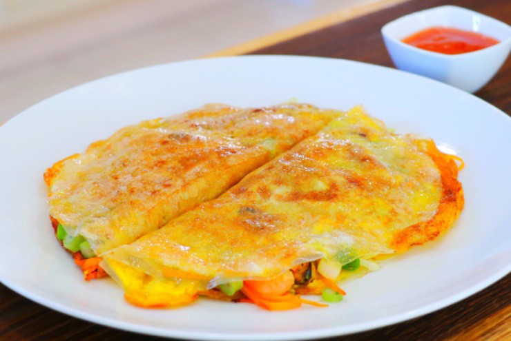 Cách làm bánh tráng nướng giòn tan bằng chảo - 1