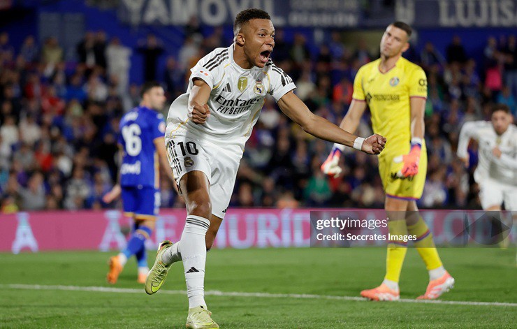 Mbappe ghi bàn thắng duy nhất của trận đấu