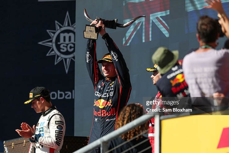 Niềm vui của&nbsp;Max Verstappen