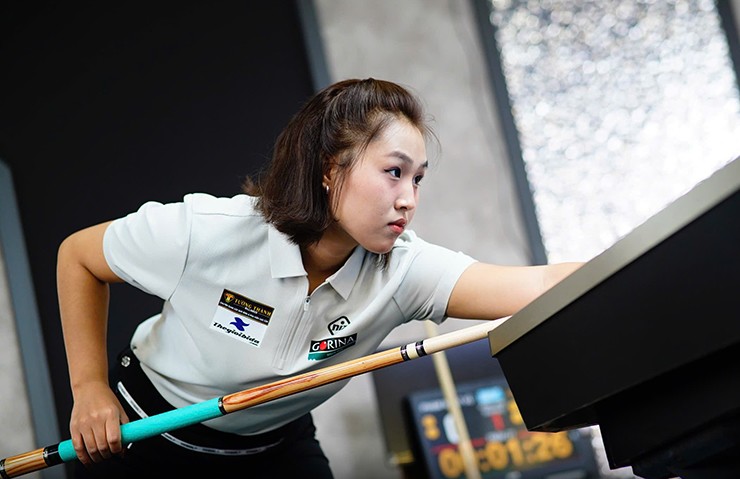 Lương Thị Thơm cùng các cơ thủ nữ thắng ấn tượng ở trận mở màn