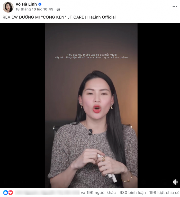 Võ Hà Linh - Công Ken "var" nhau: Từ rì-viu dưỡng mi đến tranh cãi ồn ào - 1