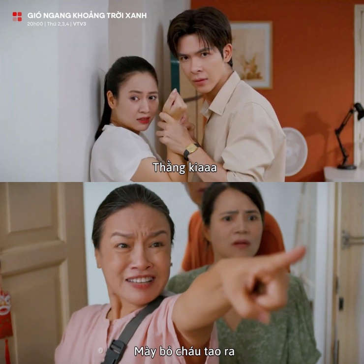 Cảnh phim khiến khán giả hả hê. 