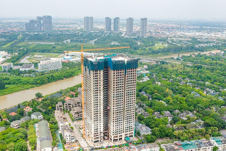 Giữa thời bão giá, căn hộ khu Đông Hà Nội chỉ 6X triệu/m² khiến khách hàng xuýt xoa