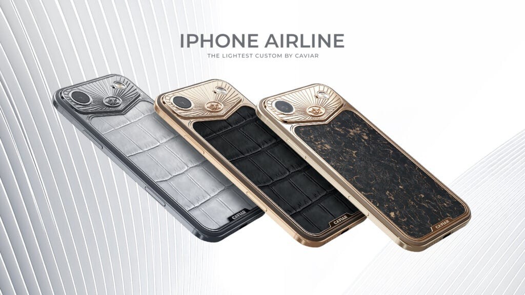 Bộ sưu tập iPhone AirLine Collection của Caviar