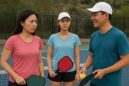 Bi hài chuyện sợ chồng "mê vợt hơn mê vợ", chị em đòi ra sân pickleball giám sát