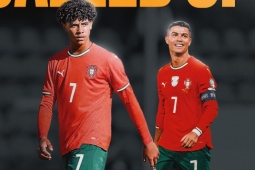 Con trai Ronaldo lên tuyển U16 Bồ Đào Nha, tiến gần giấc mơ làm đồng đội CR7