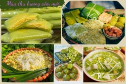 Món ngon từ cốm làm say lòng người mỗi độ thu sang