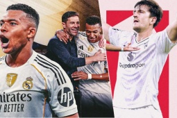 Mbappe đỉnh nhất sự nghiệp giúp Real tự tin, MU vẫn sống nhờ cựu binh (Clip 1 phút)