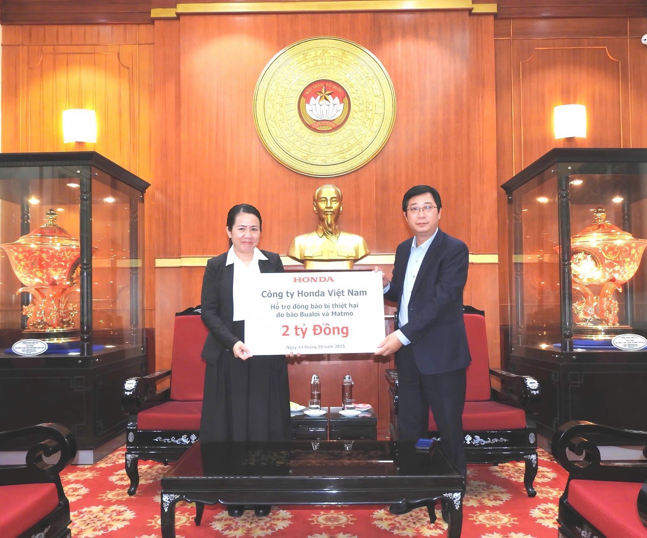 Honda Việt Nam chia sẻ khó khăn cùng người dân tại các vùng bị thiệt hại do ảnh hưởng của cơn bão số 10, 11 - 1