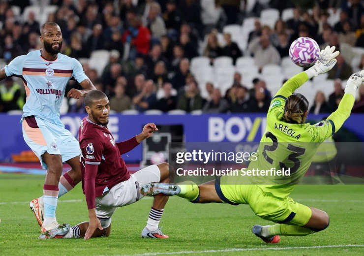 Igor Thiago giúp Brentford đánh bại West Ham