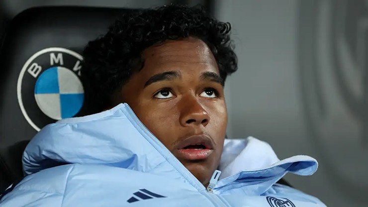 Endrick mùa giải 2025/26 chưa được đá bất kì phút nào cho Real Madrid