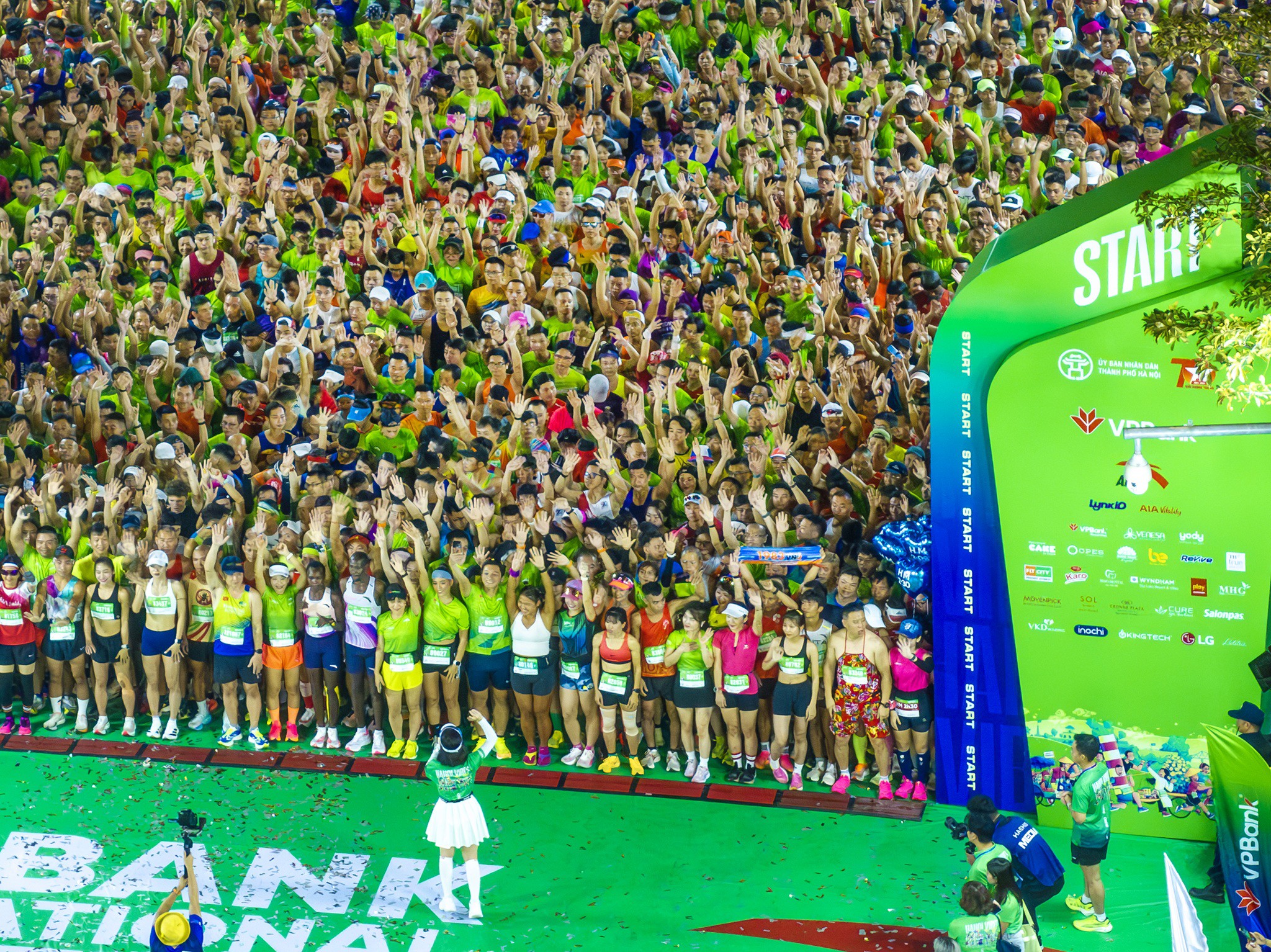 VPBank Hanoi International Marathon là giải chạy biểu tượng của Hà Nội.