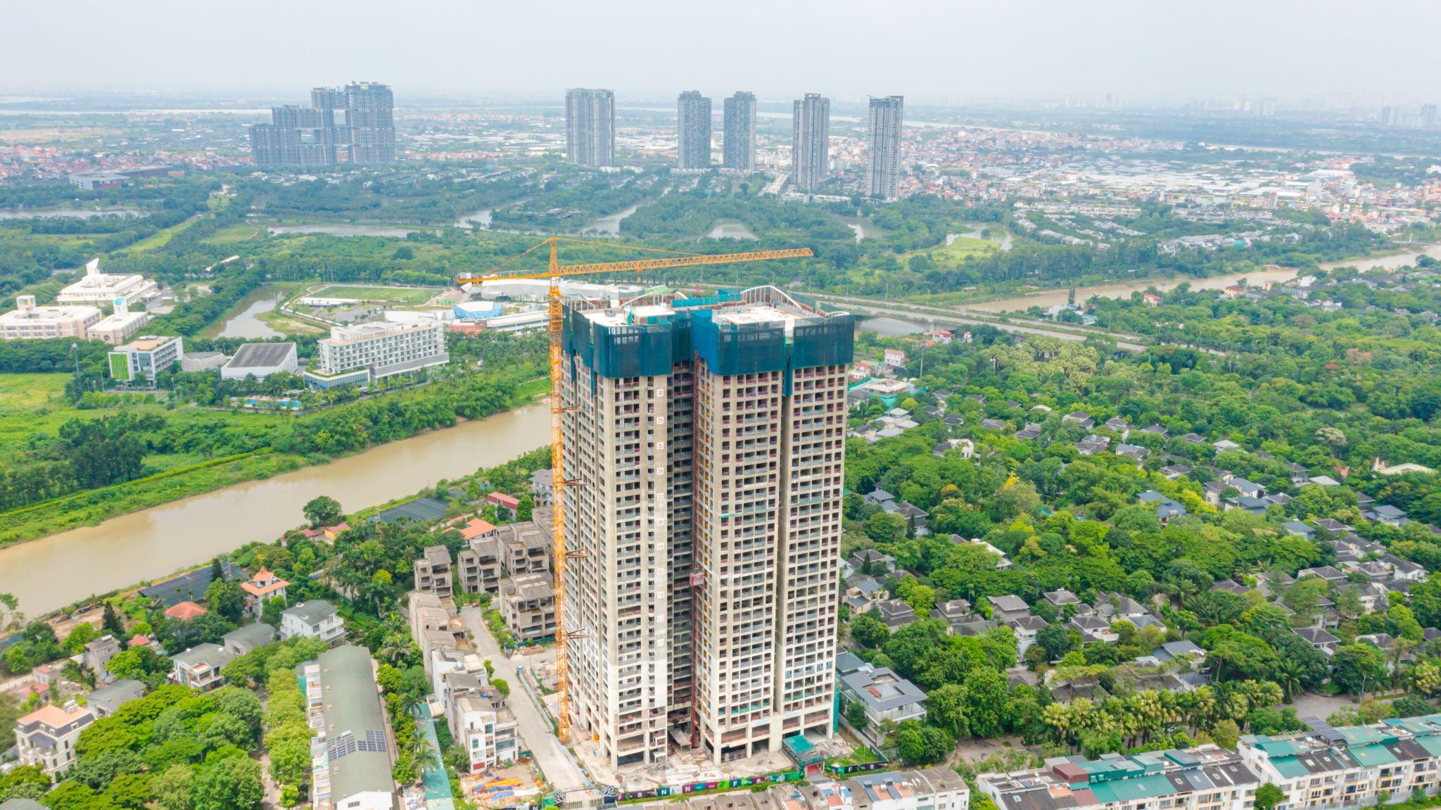 The Fibonan đang hoàn thiện hạng mục cuối cùng, sẵn sàng bàn giao Quý I/2026