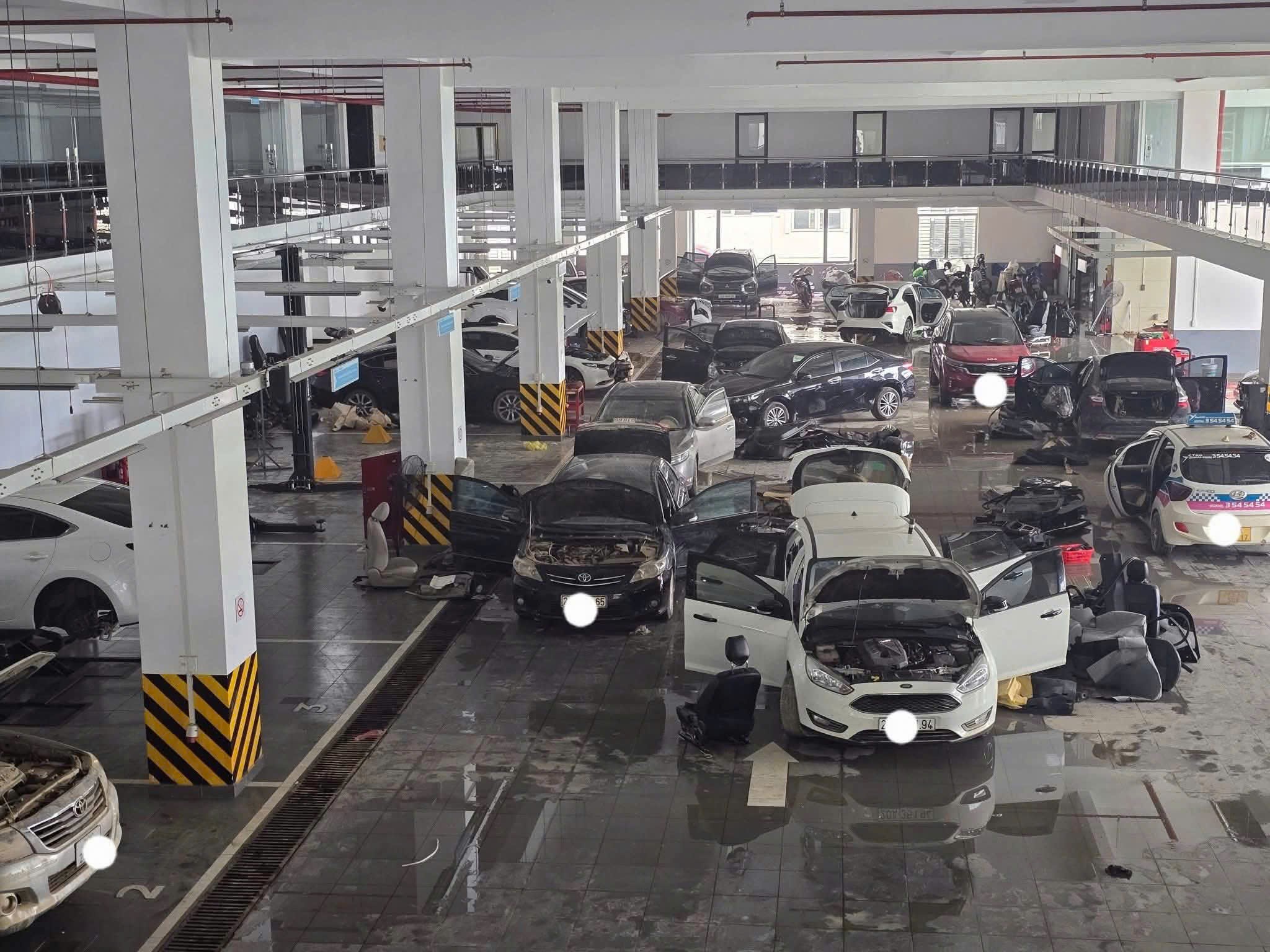 Những chiếc ô tô ngập trong nước lũ ở Thái Nguyên sẽ đi về đâu? - 4