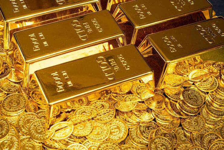 Gía vàng thế giới giảm mạnh