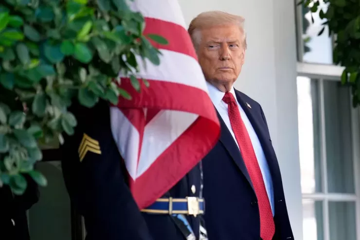 Tổng thống Mỹ Donald Trump. Ảnh: BLOOMBERG