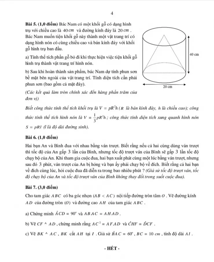 Nóng: Sở GD&ĐT TP.HCM công bố đề tham khảo thi vào lớp 10 - 4