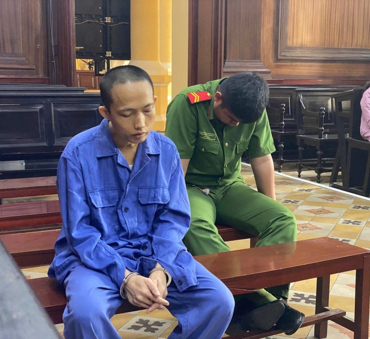 Bị cáo Bùi Ngọc Tuyến tại phiên tòa.