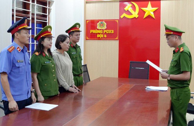 Phan Thị Mai bị khởi tố để điều tra về hành vi Sản xuất, buôn bán hàng giả