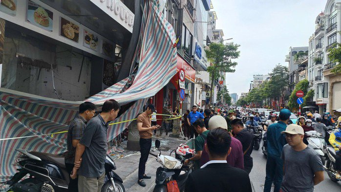 Lực lượng chức năng nhanh chóng có mặt tại hiện trường