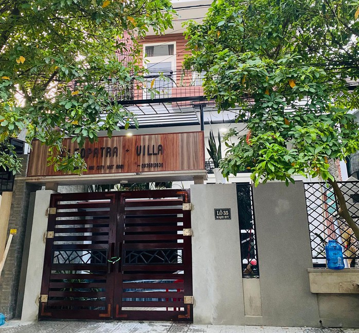 Căn villa ở phường Thuỷ Xuân, TP Huế có đến 6 phòng được bà Trang dành cho người dân đến tá túc bão.