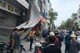 Tạm dừng thi công công trình sau vụ đôi nam nữ thương vong