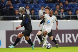 Bóng đá - Kết quả bóng đá Gamba Osaka - Nam Định: Ngoại binh 2m06 ghi bàn (Cúp C2 châu Á)