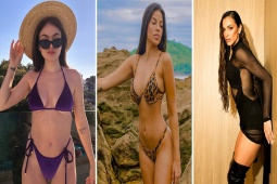 Dàn WAGs quyến rũ của dàn sao Real Madrid "đốt cháy" siêu kinh điển