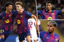 Barcelona bay cao với "những đứa trẻ", Rashford - Yamal thị uy trước Siêu kinh điển
