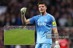 Thủ môn Newcastle gây sốt khắp châu Âu, ném bóng xa 60m giúp hạ gục đội Mourinho