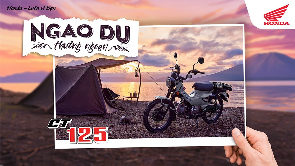 Honda Việt Nam lần đầu tiên giới thiệu mẫu xe CT125 - Đồng hành cùng khách hàng trên hành trình “Ngao du thưởng ngoạn” - 1