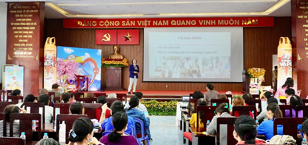 GS.TS.BS Nguyễn Tiến Dũng chia sẻ tại buổi lễ phát động