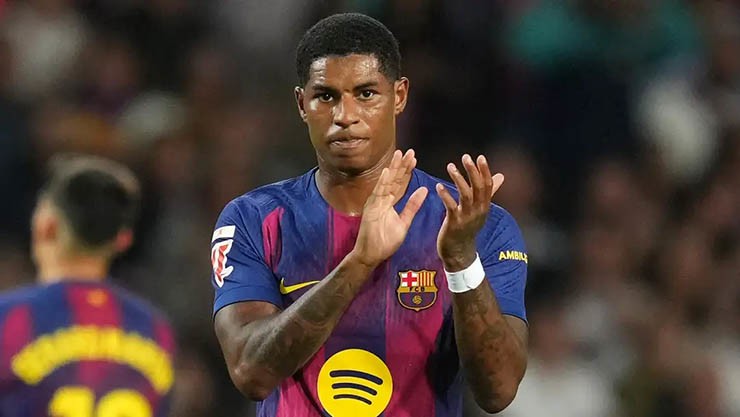 Rashford đang đạt phong độ cao tại Barca