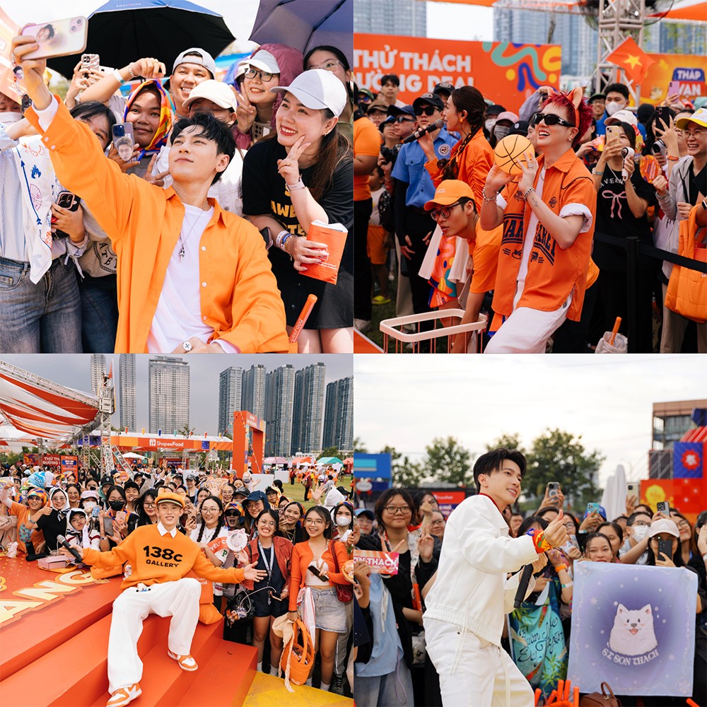 ShopeeFood Mega Fest biến Công viên Sáng tạo (TP.HCM) thành “đại tiệc vạn năng”, nơi ẩm thực - giải trí hội tụ và sôi động - 3