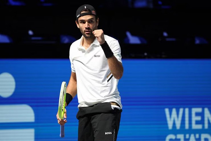 Berrettini đã có màn trình diễn ấn tượng trước Popyrin