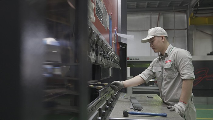 Dây chuyền sản xuất hiện đại, đạt tiêu chuẩn cao