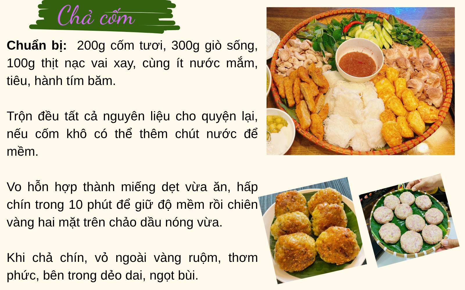 Món ngon từ cốm làm say lòng người mỗi độ thu sang - 4