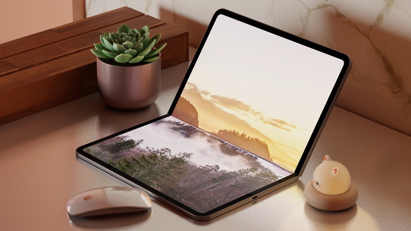 Một chiếc iPad gập cỡ lớn có thể trông như thế nào?