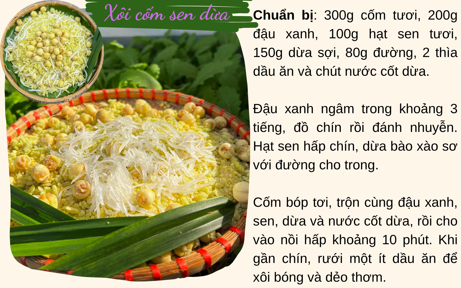 Món ngon từ cốm làm say lòng người mỗi độ thu sang - 3