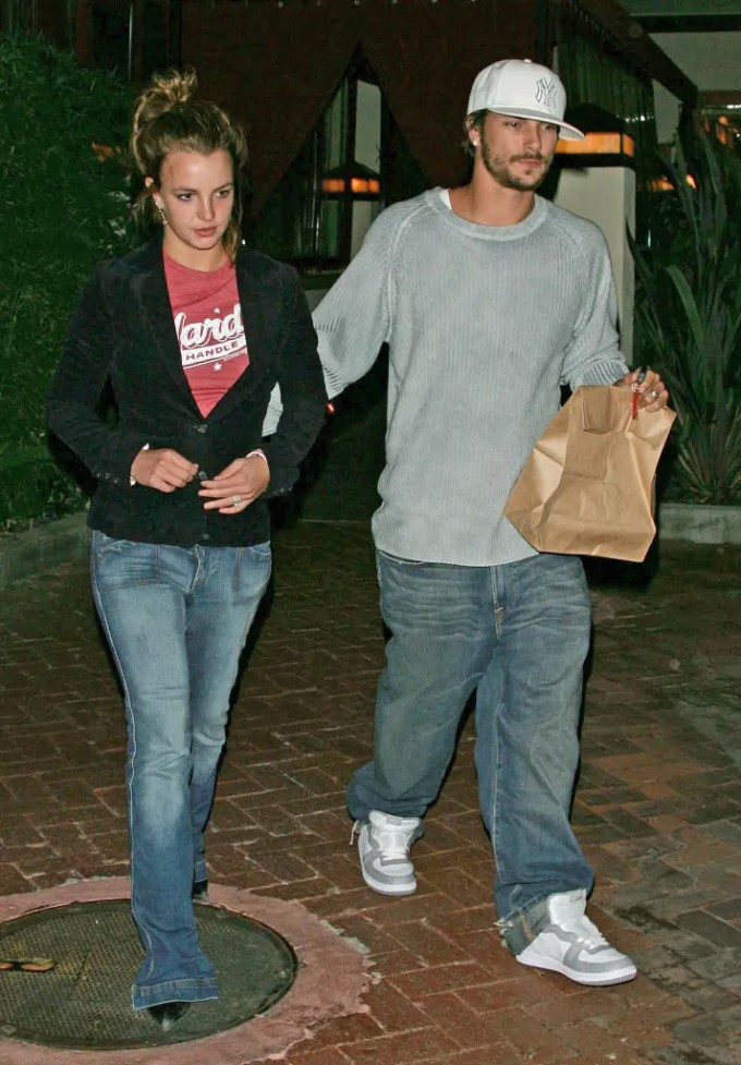 Britney Spears và Kevin Federline thời còn bên nhau. Ảnh: GC