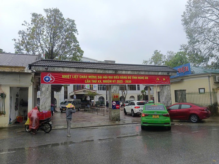 Bệnh viện Sản nhi Nghệ An nơi xảy ra vụ việc