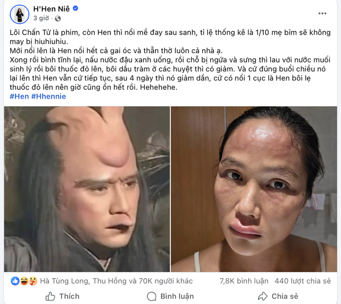 Bài chia sẻ của hoa hậu H'Hen Niê nhận được nhiều sự quan tâm của người hâm mộ