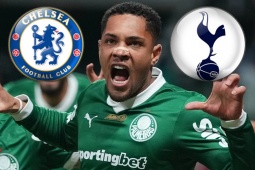 Chelsea và Tottenham lại tranh nhau “thần đồng” 20 tuổi Vitor Roque